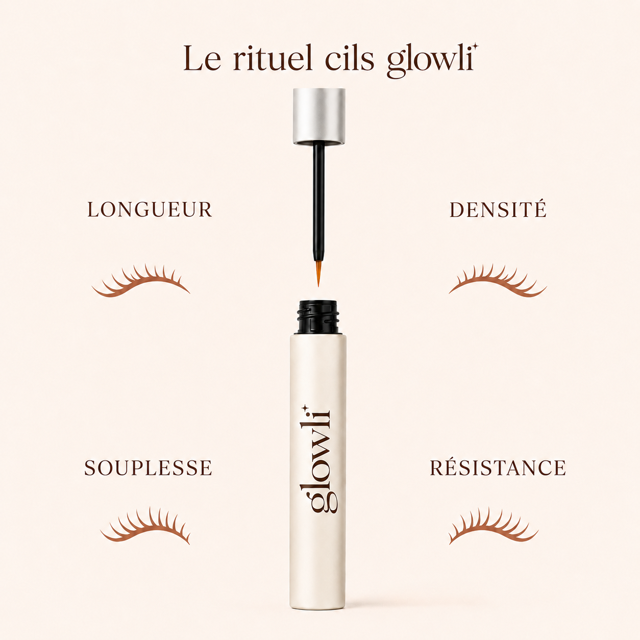 glowli - Sérum pour les cils